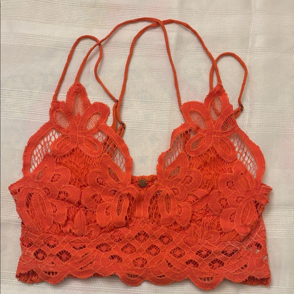 FP One Orange Lace Bralette,